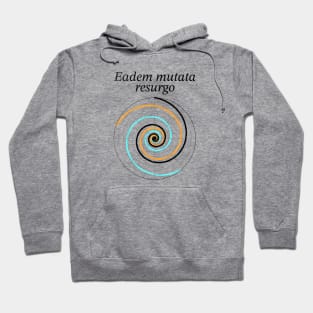 Bernoulli Spiral: eadem mutata resurgo Hoodie